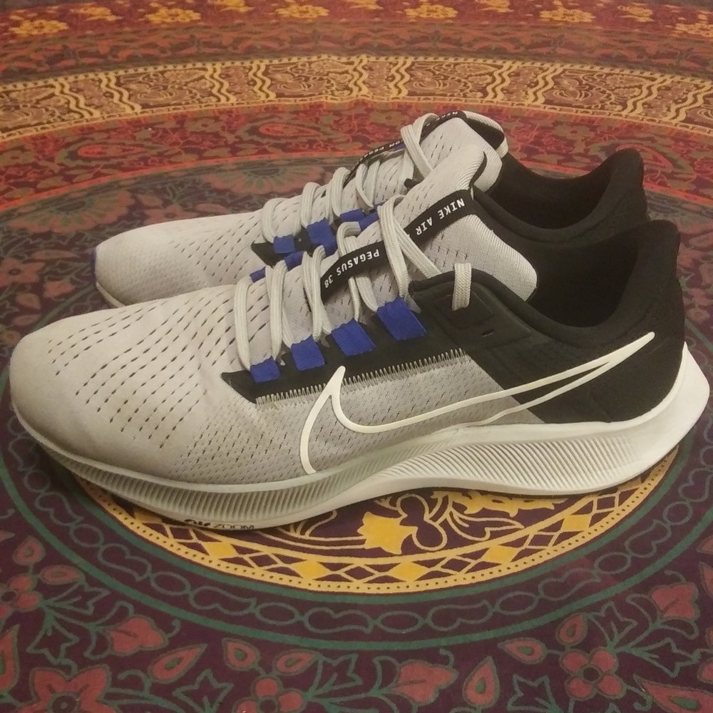 Nike Air Zoom Pegasus 38 grey blue black